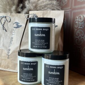 7.5oz Glass Jar Candle