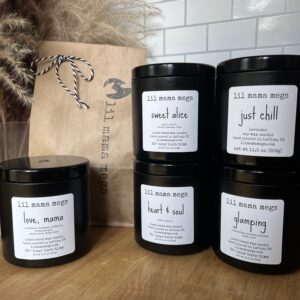 11.5oz Double Wick Tin Candle