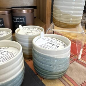 Cook’s Pottery-7oz Blue Ceramic Pottery-You Choose the Scent